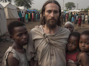 Imagen de Jesús realizada con herramientas de inteligencia artificial generativa, un arma de doble filo