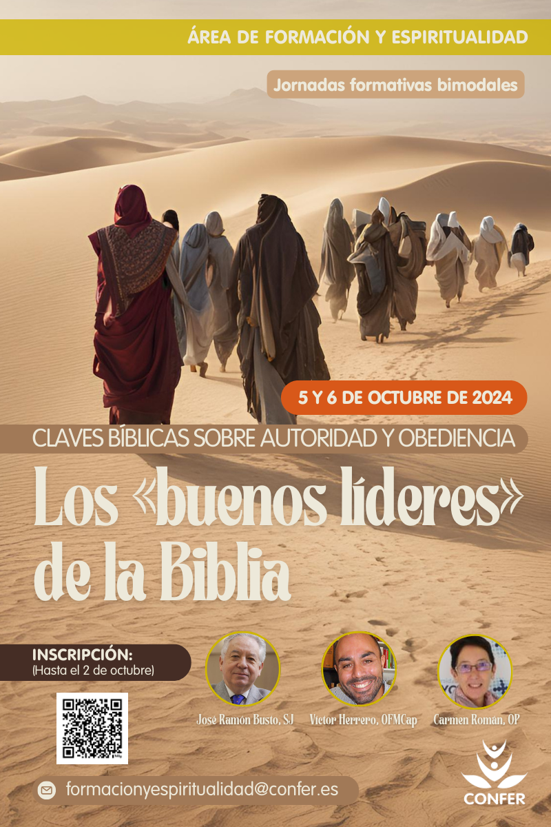 Jornadas Formativas bimodales del Área de Formación y Espiritualidad de la CONFER