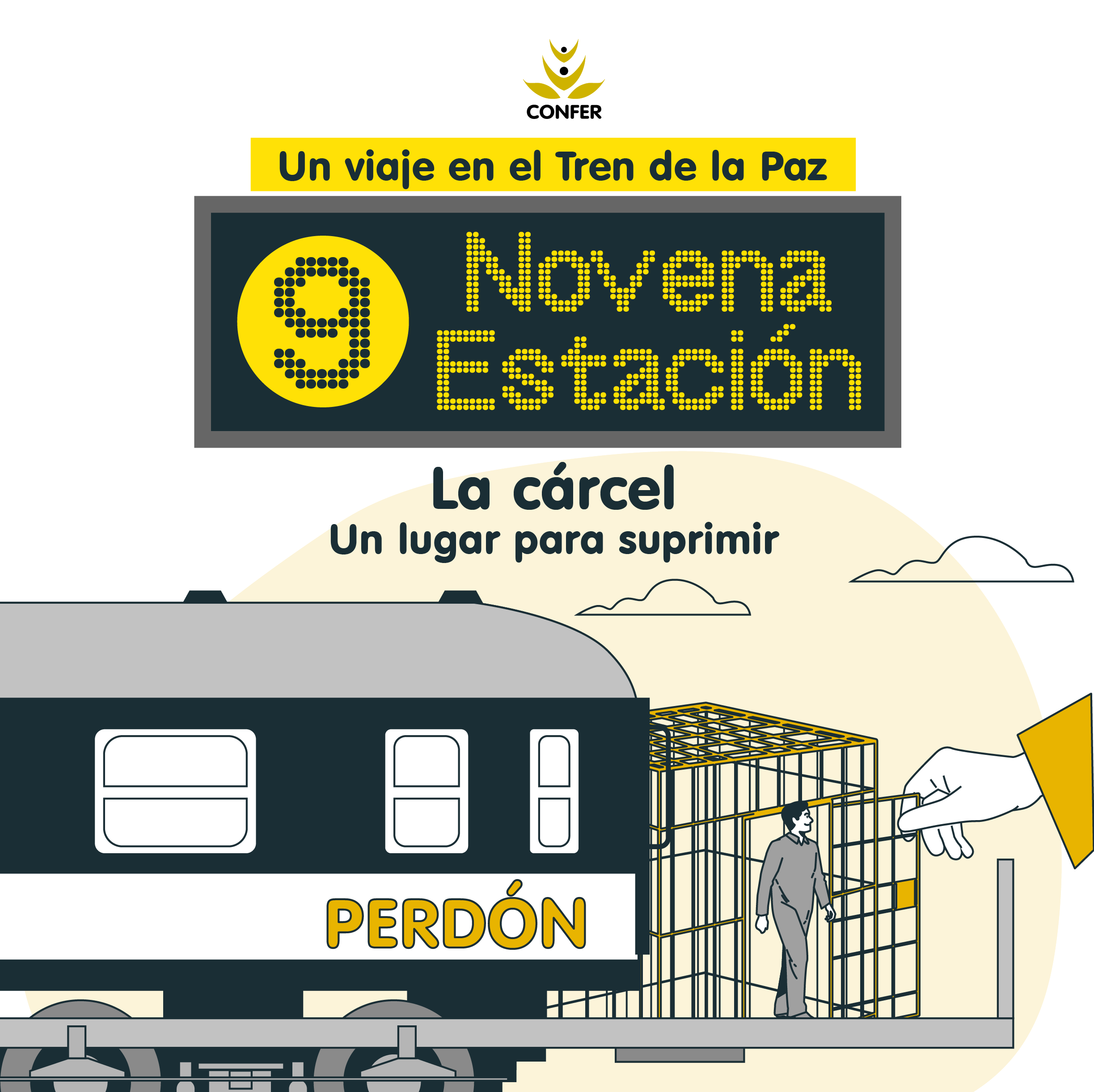 Portada para web de la Novena estación de El Tren de la Paz