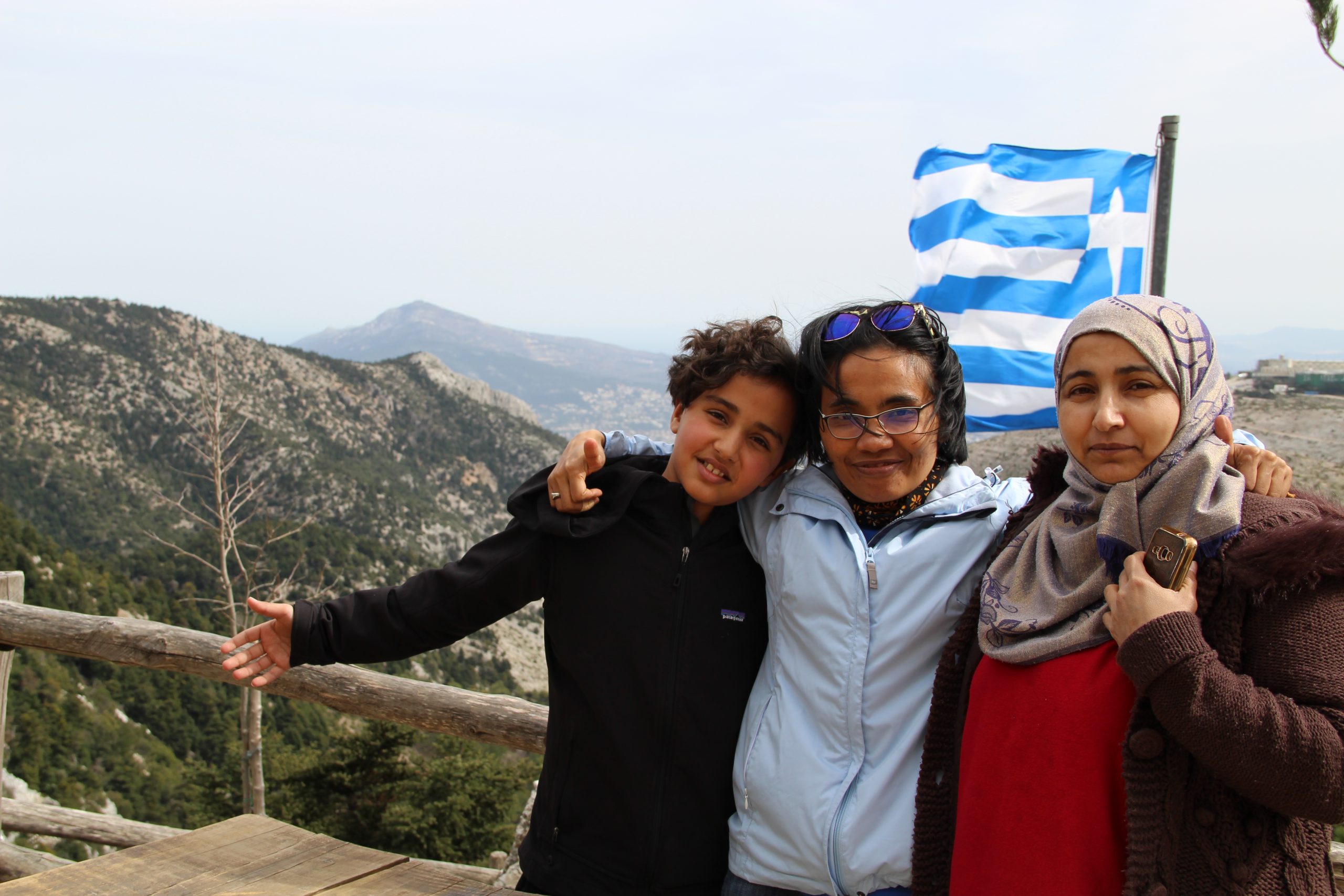 Imagen de Kana con su madre